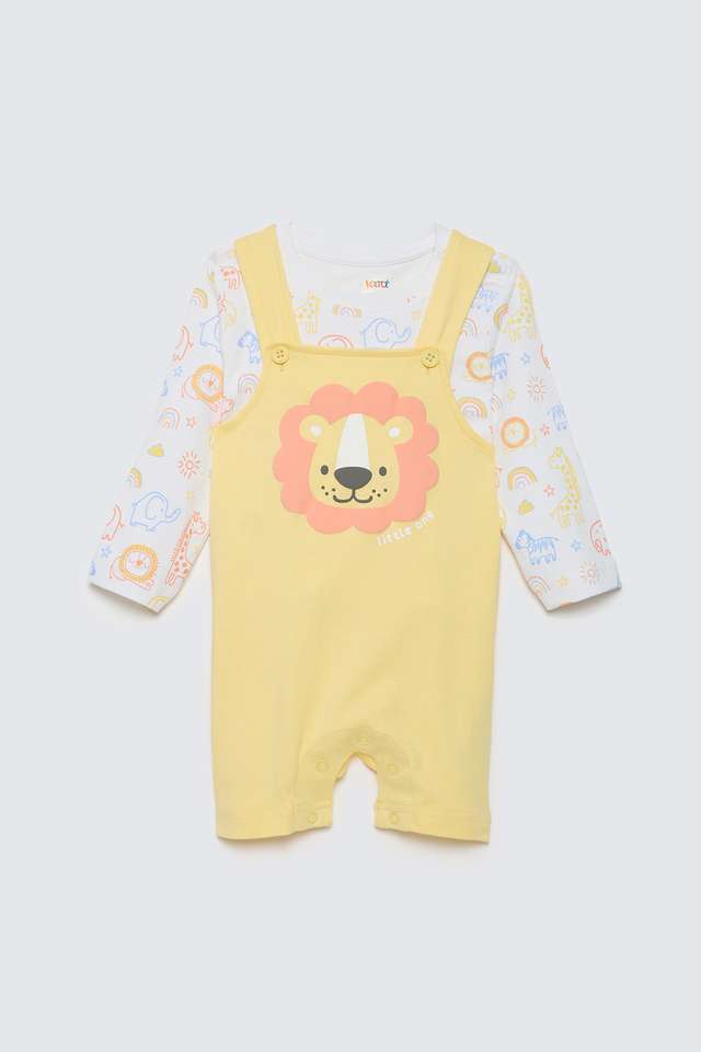Printed-Cotton-Full-Length-Infant-Boys-Sleep-Wear-Dungarees
