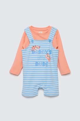 Printed-Cotton-Full-Length-Infant-Boys-Sleep-Wear-Dungarees