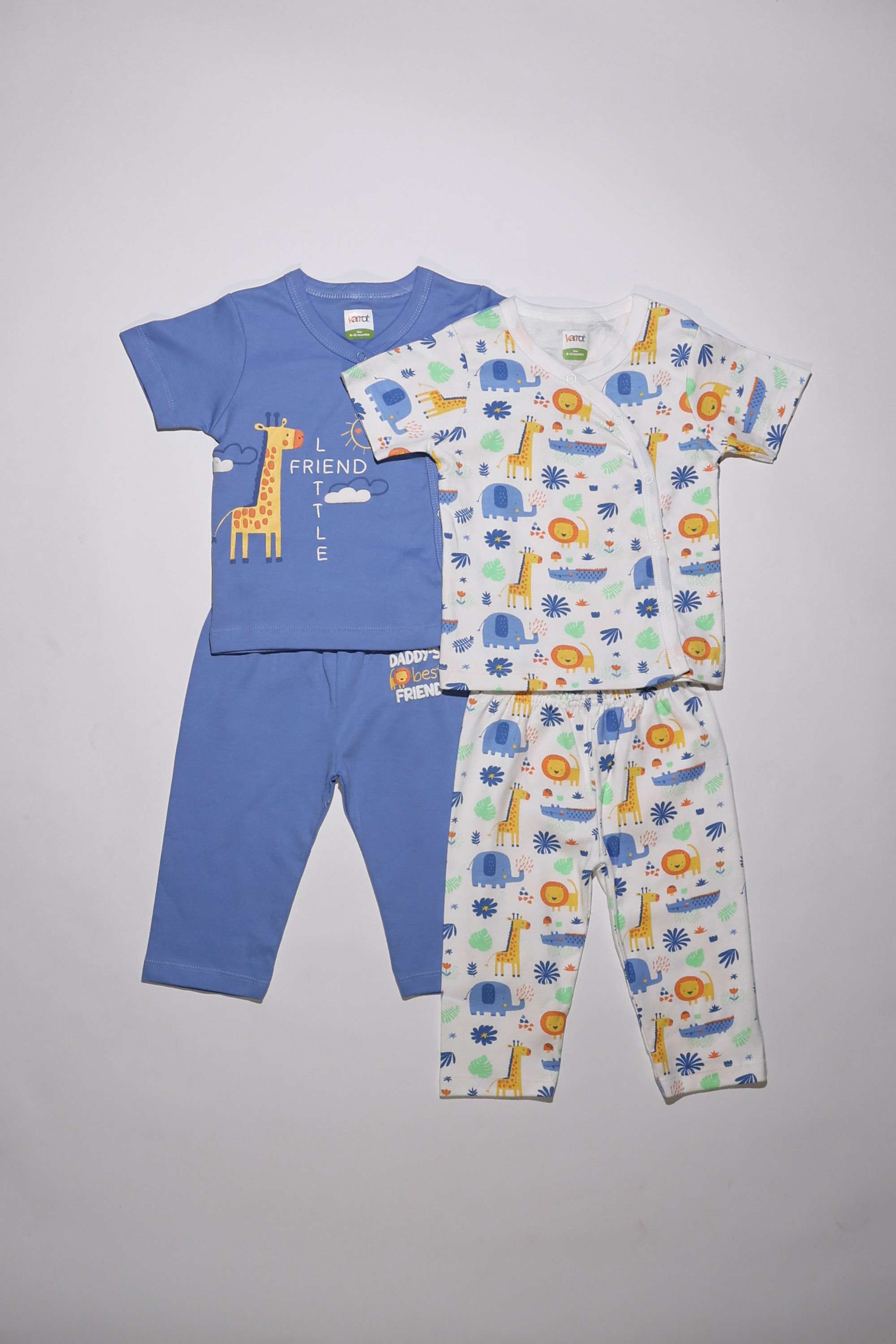 Printed-Cotton-Ankle-Length-Infants-Top-&-Bottom-Set