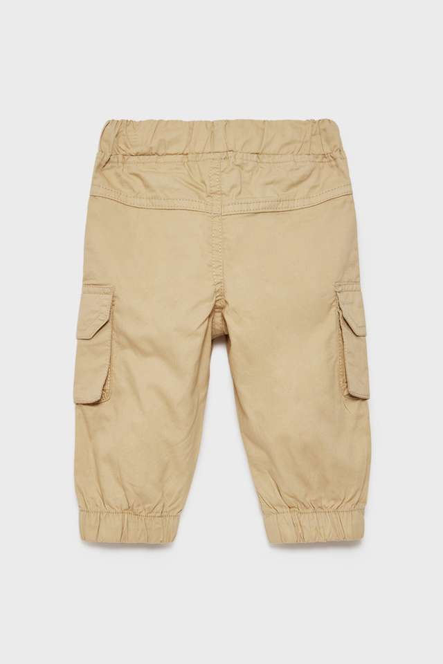 Solid-Cotton-Regular-Fit-Infants-Joggers