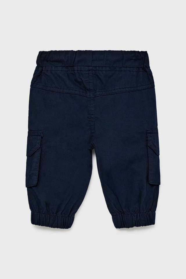 Solid-Cotton-Regular-Fit-Infants-Joggers