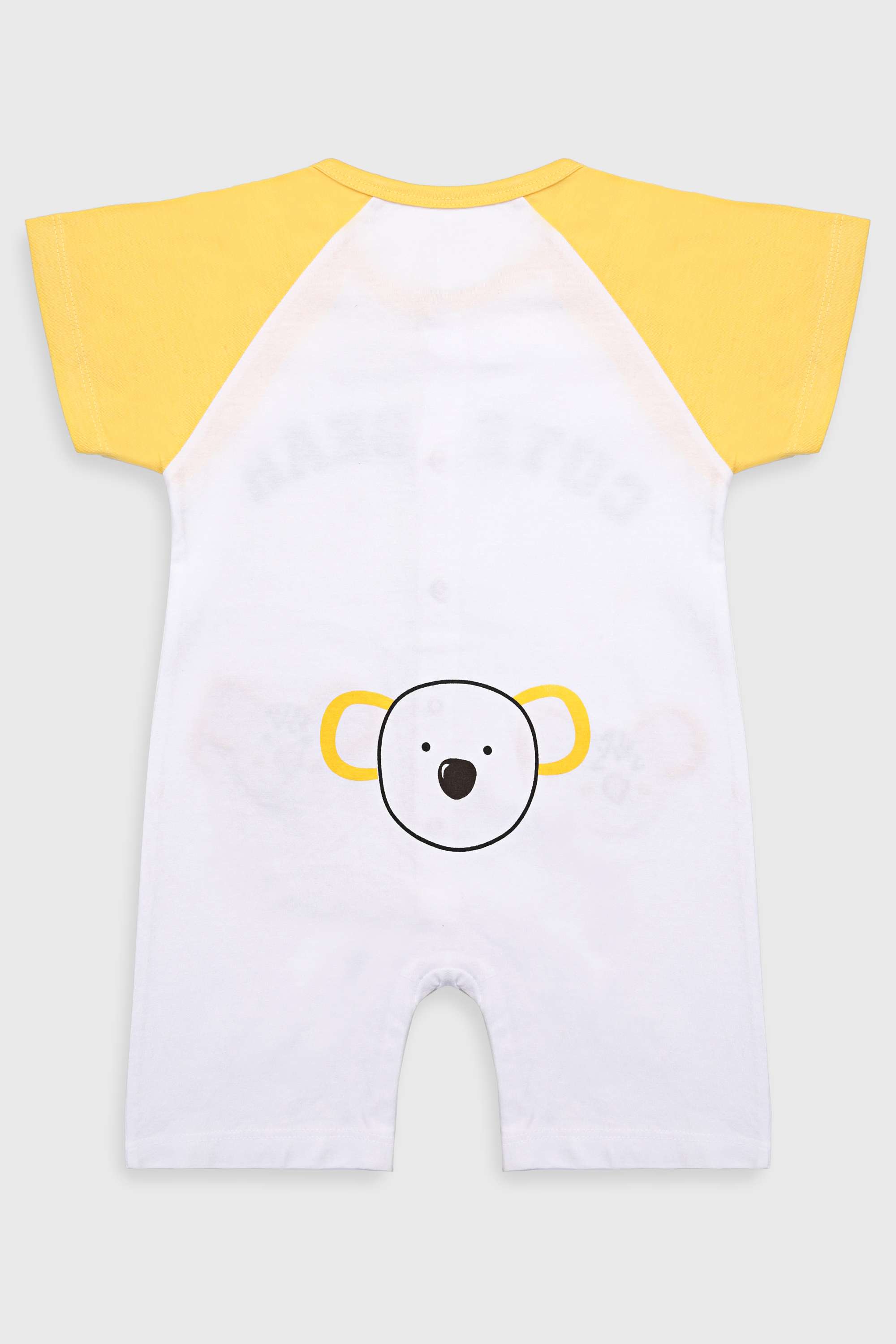 Solid-Cotton-Calf-Length-Infants-Rompers