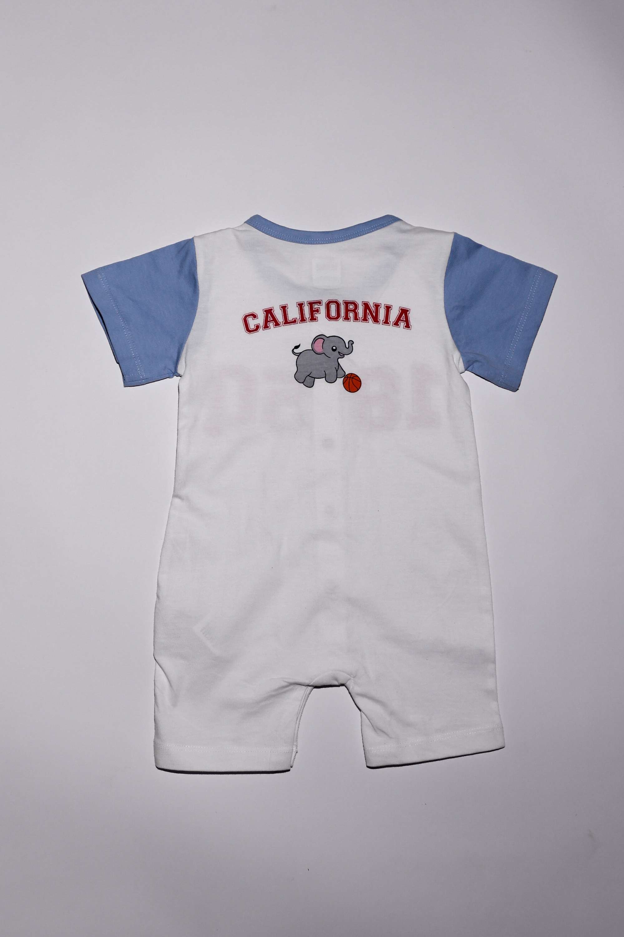 Solid-Cotton-Calf-Length-Infants-Rompers