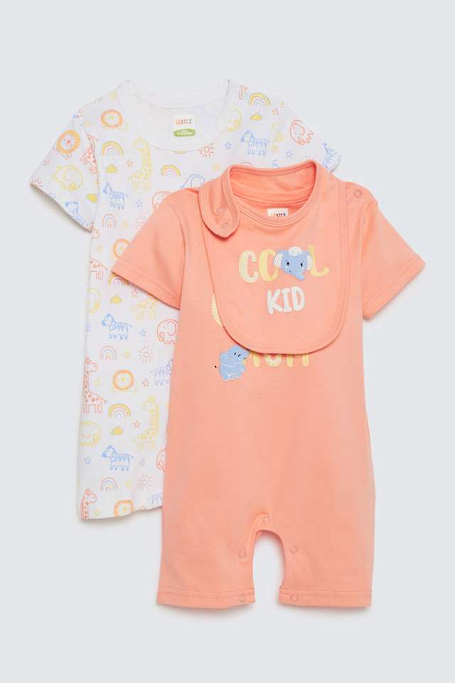 Printed-Cotton-Knee-Length-Infant-Boys-Sleep-Wear-Rompers