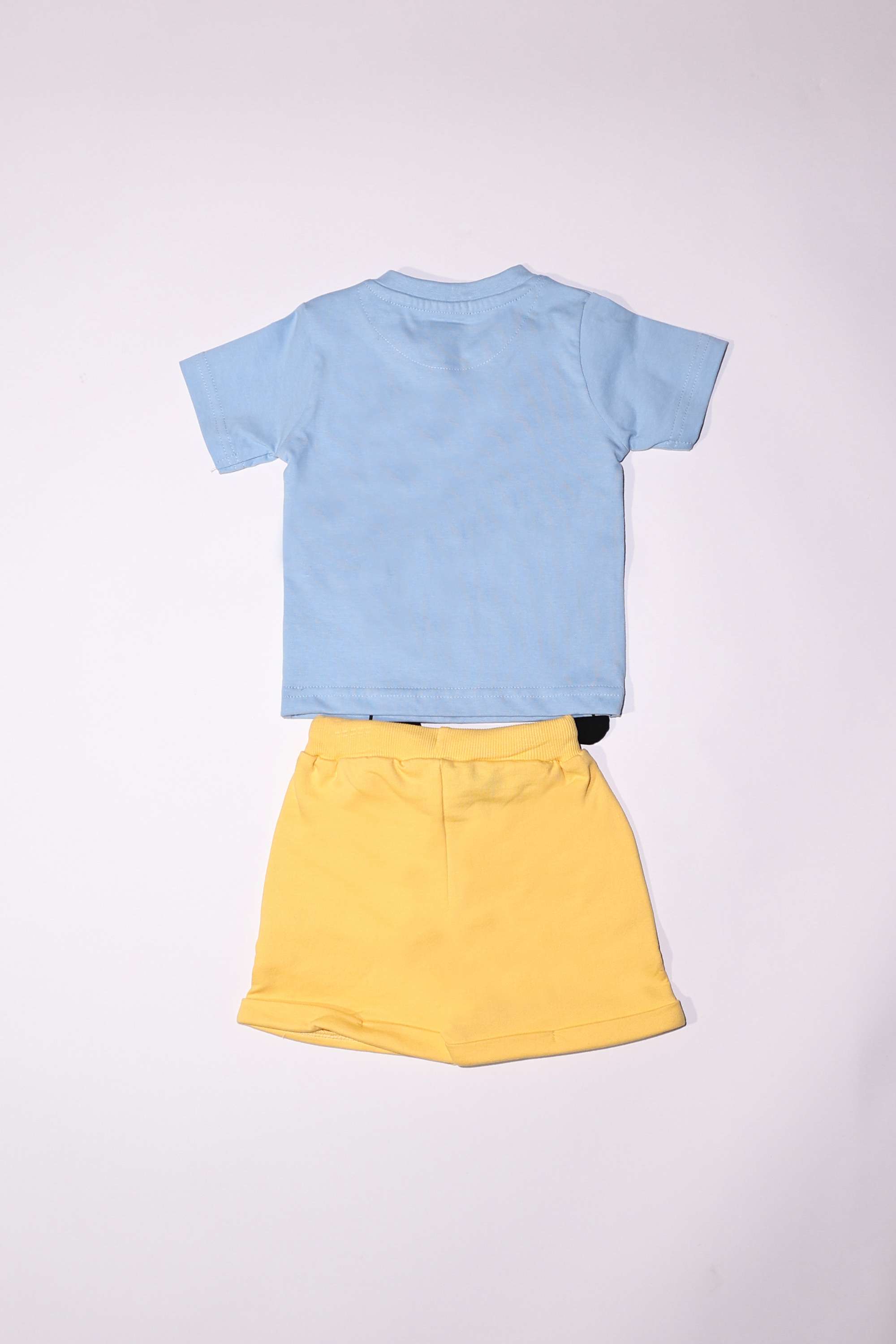 Graphic-Print-Cotton-Knee-Length-Infants-Clothing-Set