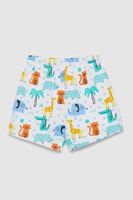 Printed-Cotton-Regular-Fit-Infant-Boys-Shorts