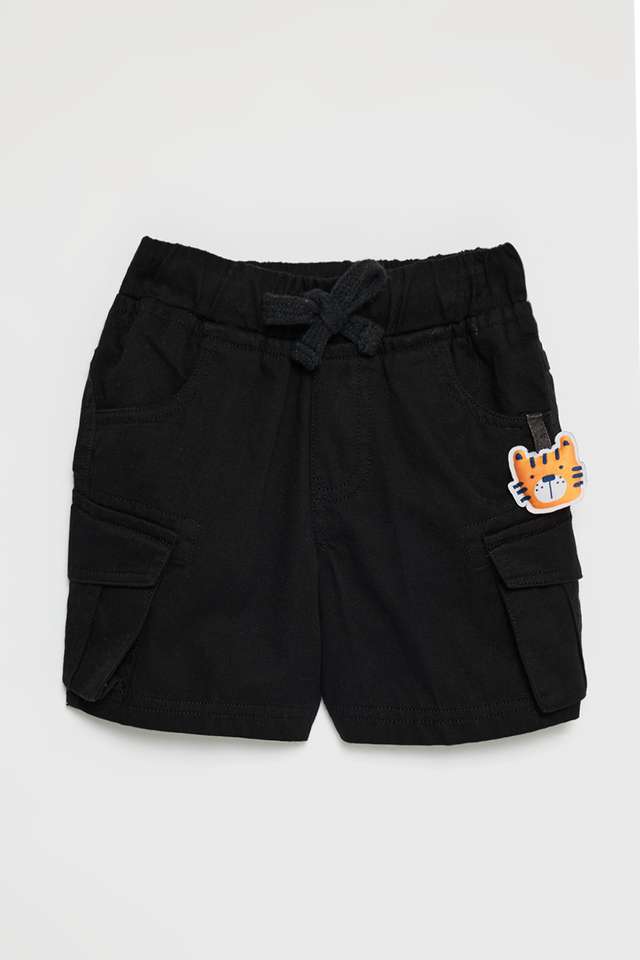 Solid-Cotton-Regular-Fit-Infant-Boys-Shorts