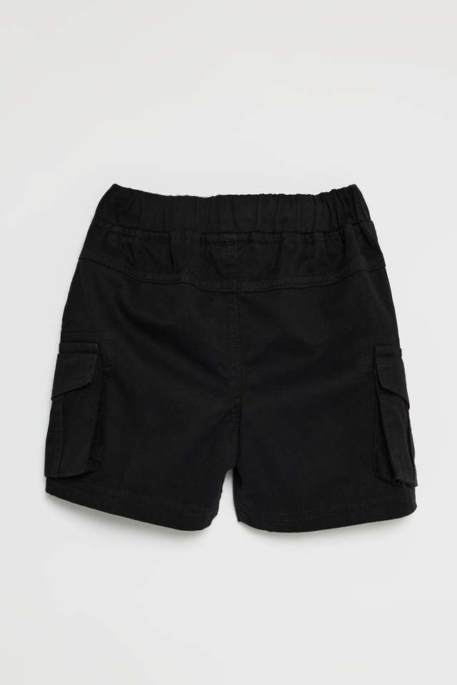 Solid-Cotton-Regular-Fit-Infant-Boys-Shorts