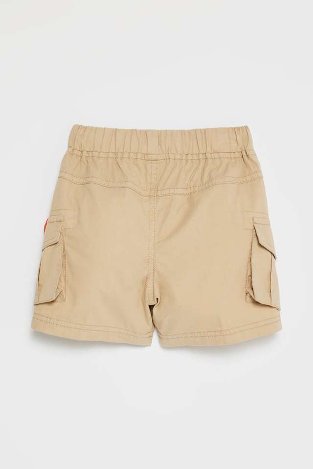 Solid-Cotton-Regular-Fit-Infant-Boys-Shorts