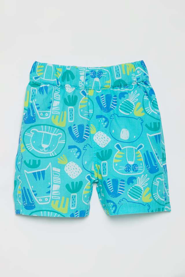 Printed-Poplin-Regular-Fit-Infant-Boys-Shorts