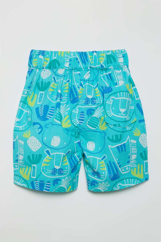 Printed-Poplin-Regular-Fit-Infant-Boys-Shorts