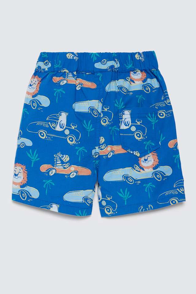 Printed-Poplin-Regular-Fit-Infant-Boys-Shorts