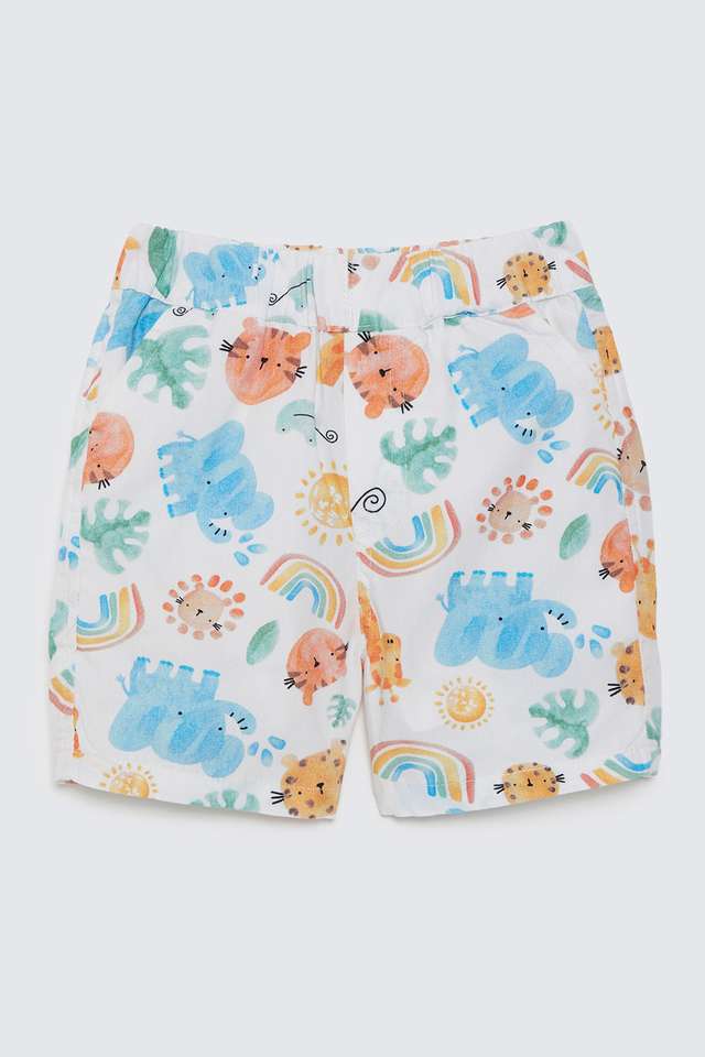 Printed-Poplin-Regular-Fit-Infant-Boys-Shorts