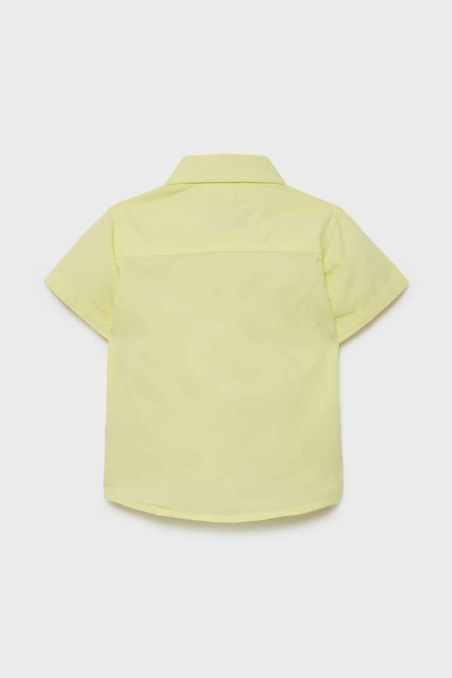 Solid-Cotton-Regular-Collar-Infants-Shirt
