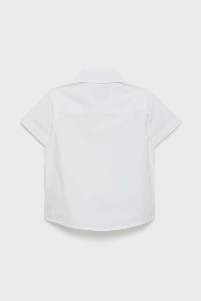 Solid-Cotton-Regular-Collar-Infants-Shirt