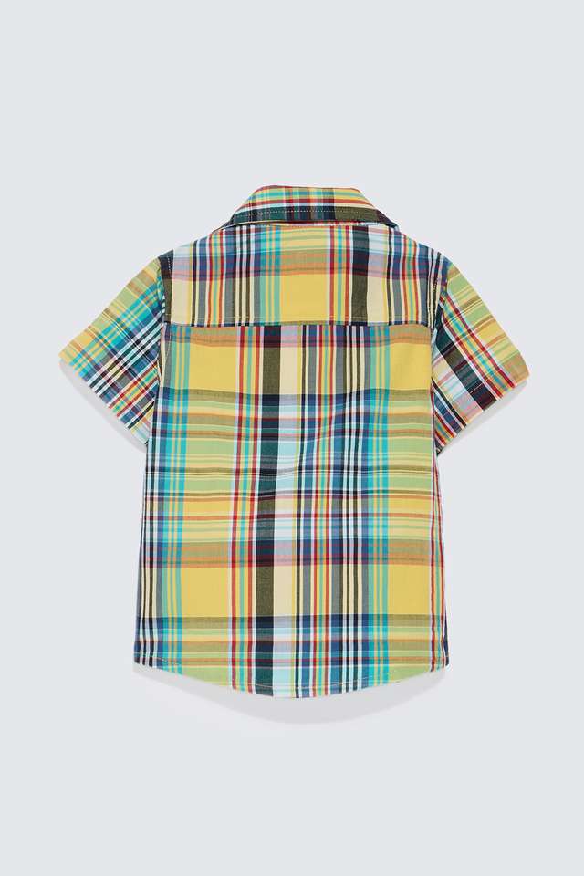 Checks-Cotton-Collared-Infant-Boys-Shirt