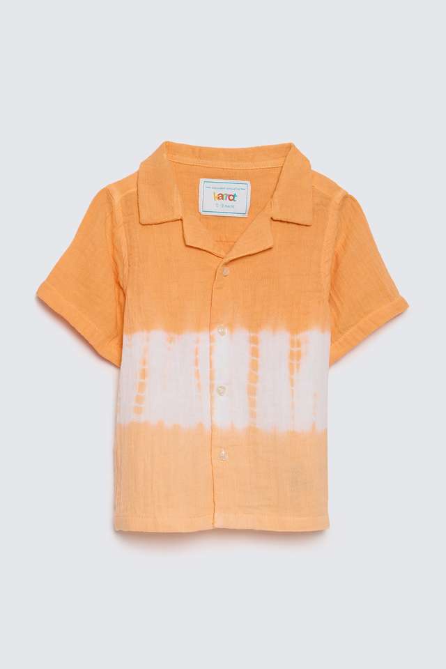 Solid-Cotton-Infant-Boys-Shirt