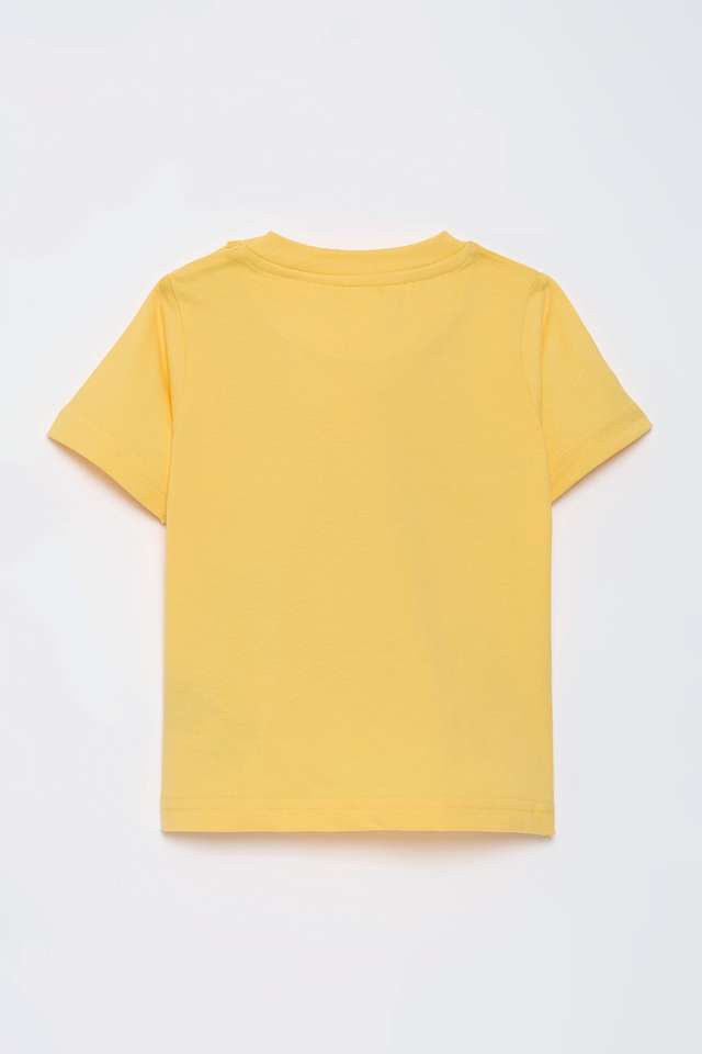 Graphic-Print-Cotton-Round-Neck-Infants-T-Shirt