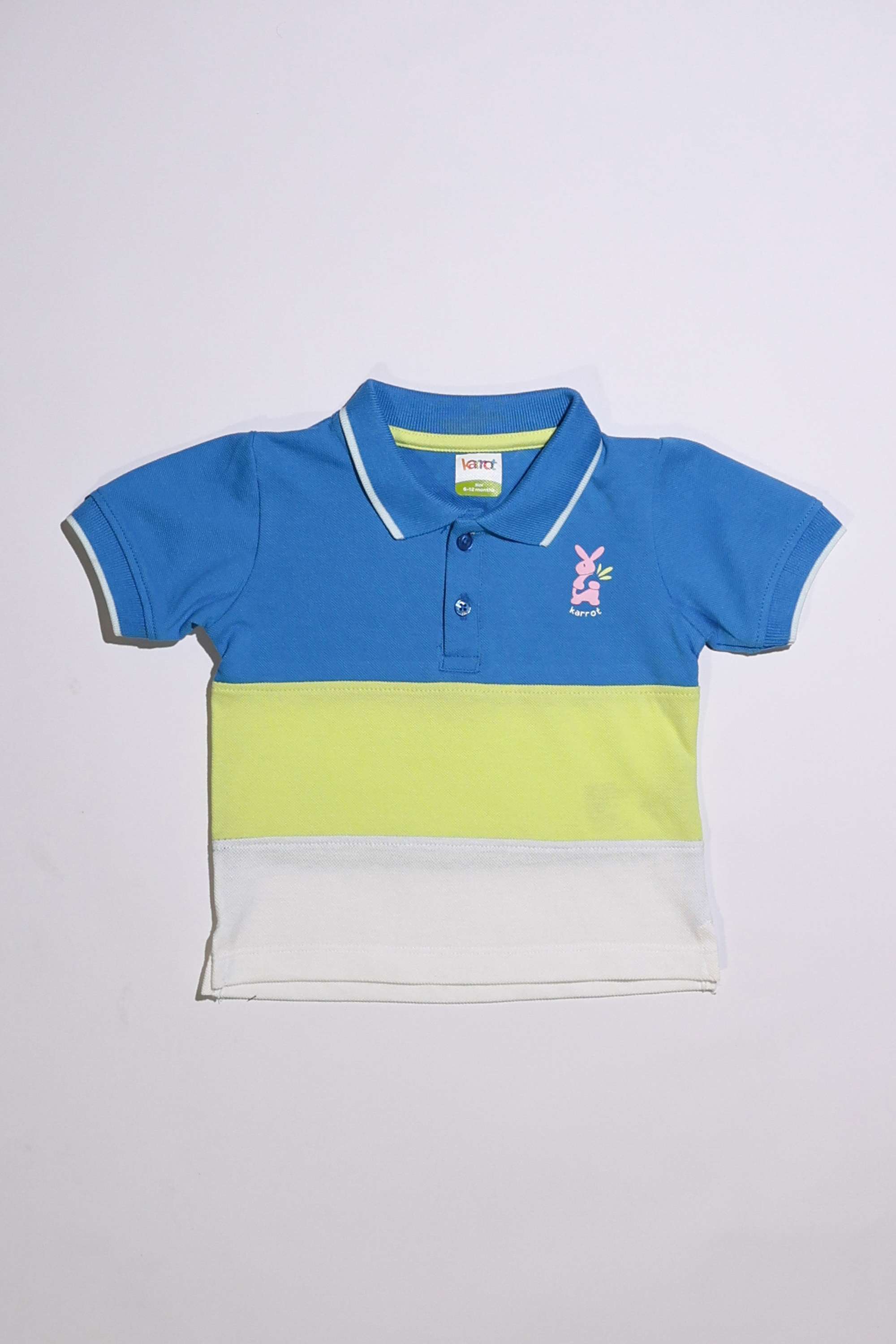 Color-Block-Cotton-Round-Neck-Infant-Boys-T-Shirt
