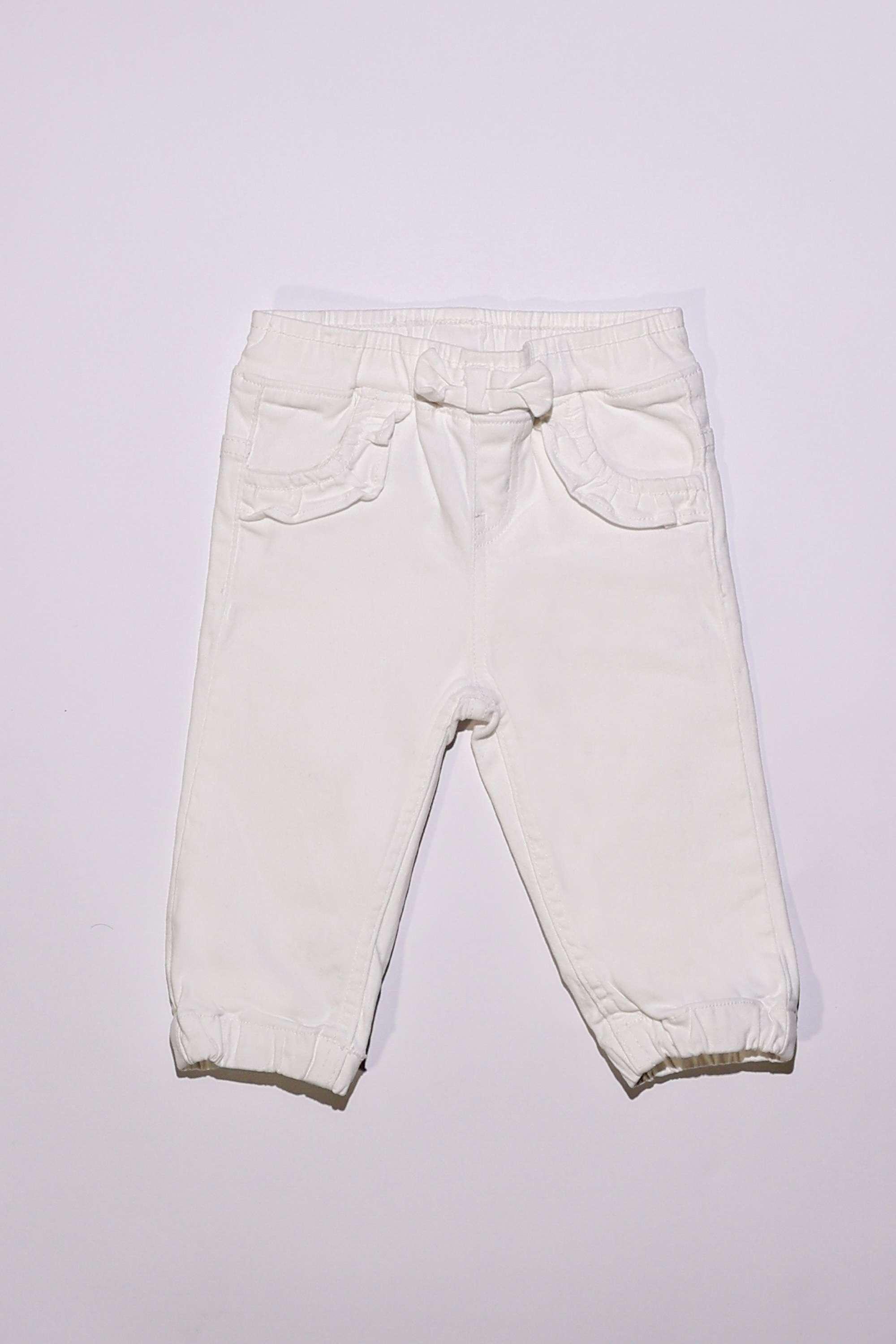 Solid-Denim-Regular-Fit-Infants-Shorts