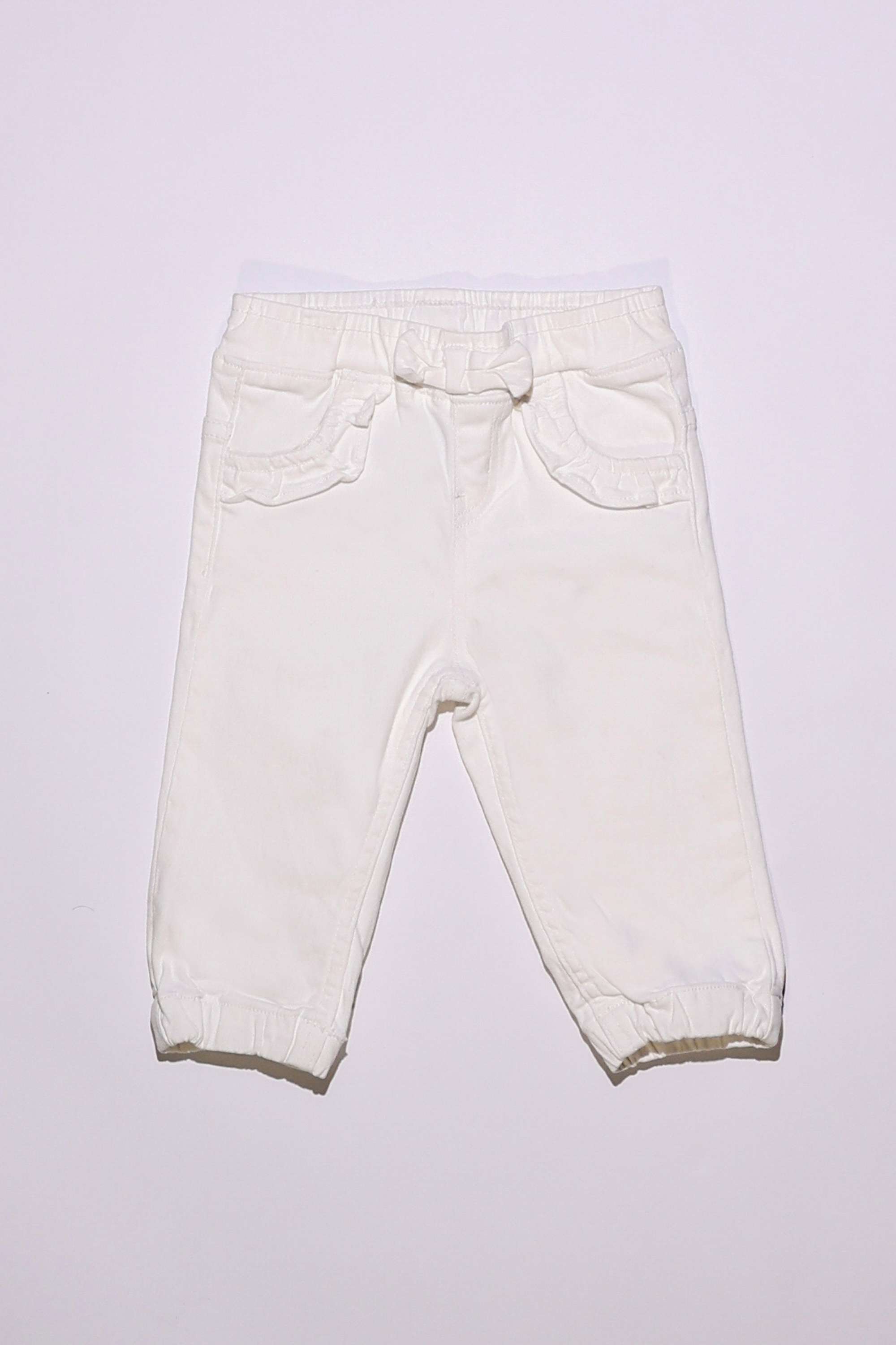 Solid-Denim-Regular-Fit-Infants-Shorts
