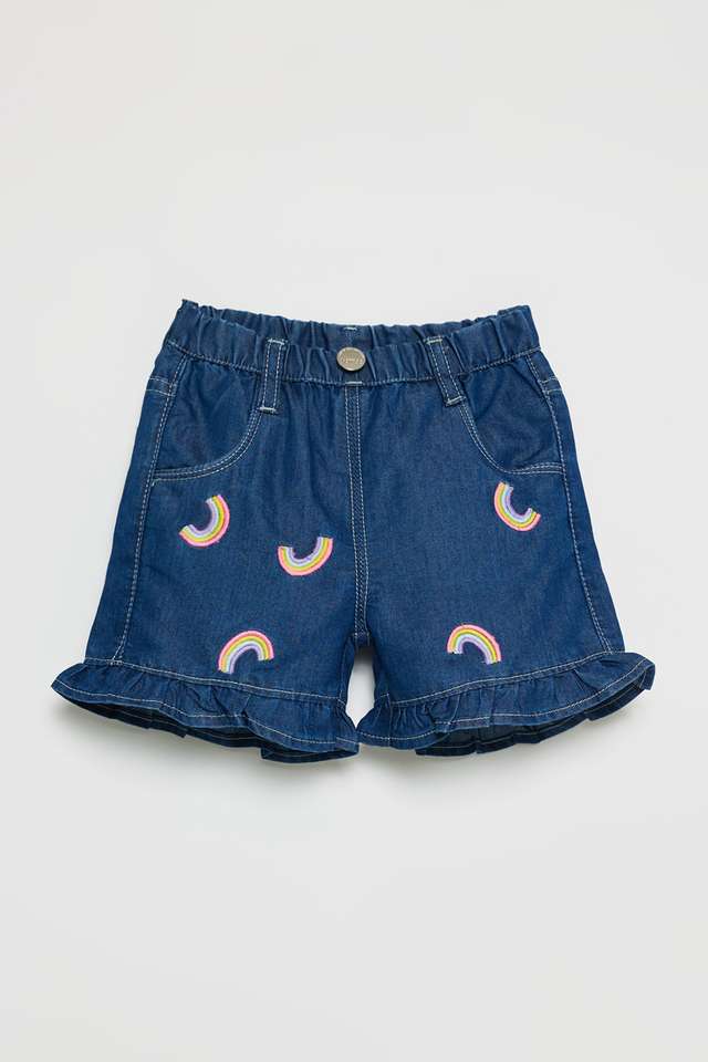 Solid-Blended-Fabric-Regular-Fit-Infants-Shorts