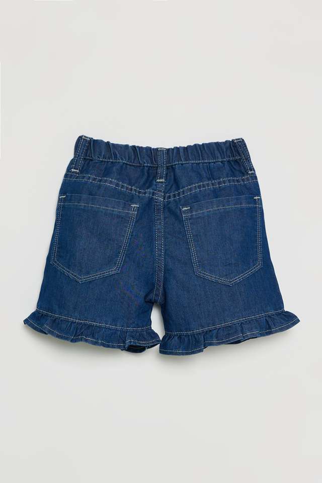 Solid-Blended-Fabric-Regular-Fit-Infants-Shorts