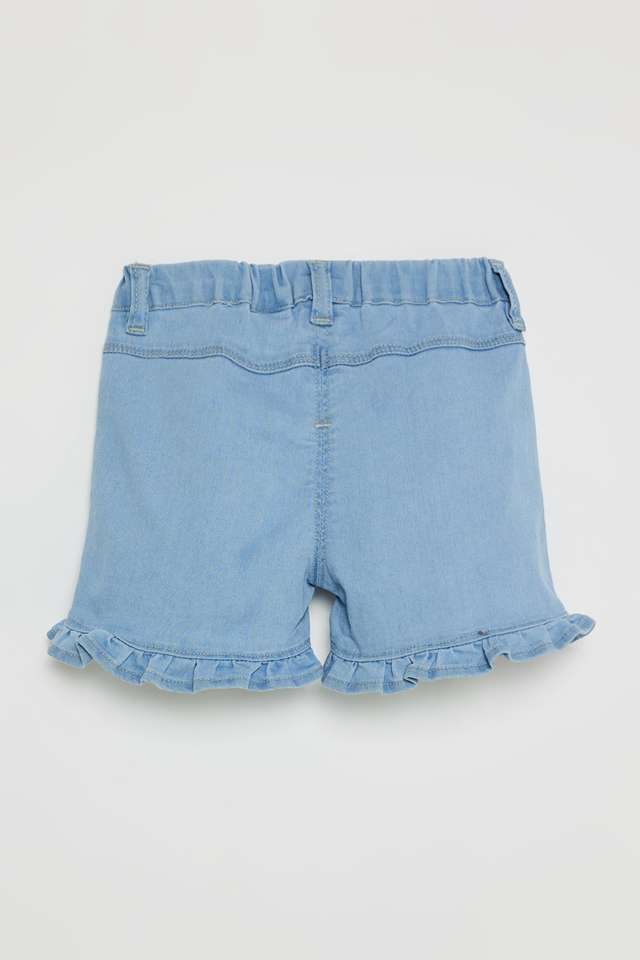 Solid-Blended-Fabric-Regular-Fit-Infants-Shorts