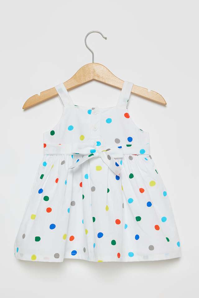 Printed-Cotton-Square-Neck-Infants-Casual-Wear-Dress