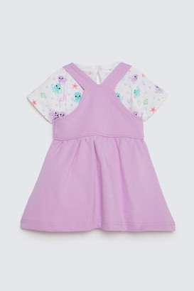 Embroidered-Cotton-Knee-Length-Infants-Dungarees