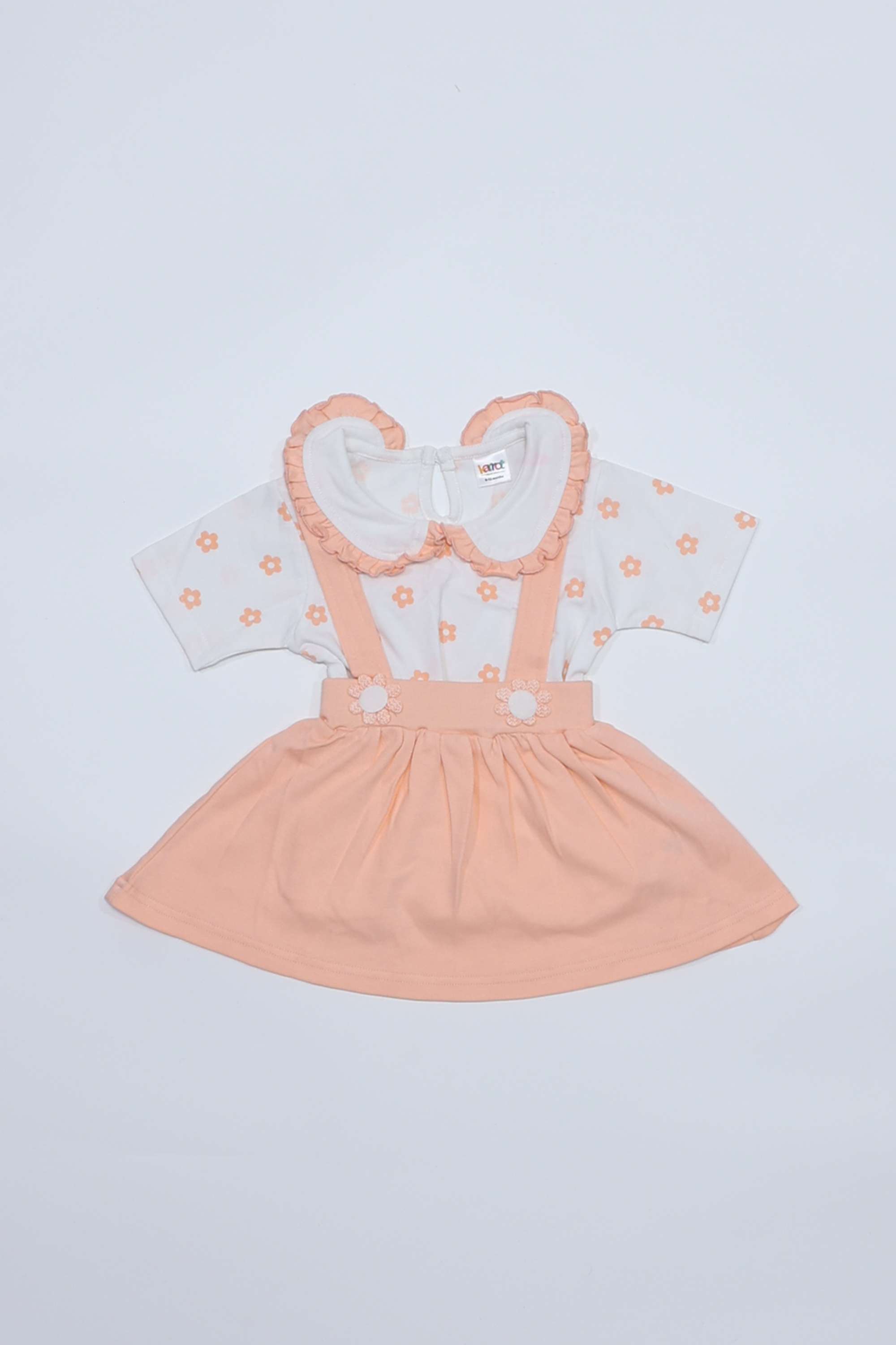 Solid-Cotton-Knee-Length-Infants-Dungarees