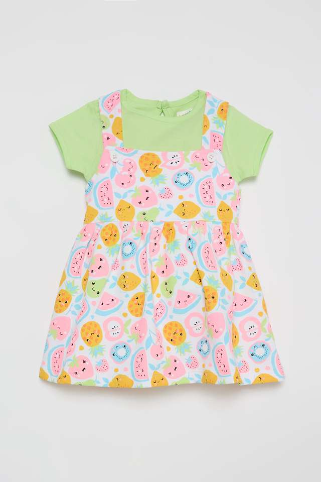 Printed-Cotton-Calf-Length-Infants-Dungarees