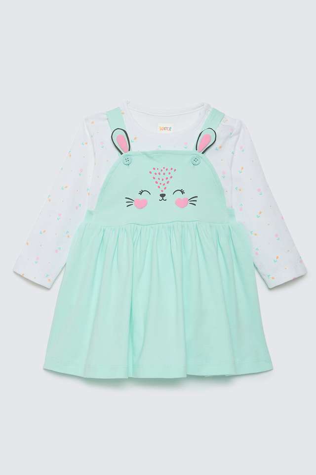 Printed-Cotton-Infant-Girls-Sleep-Wear-Dungarees