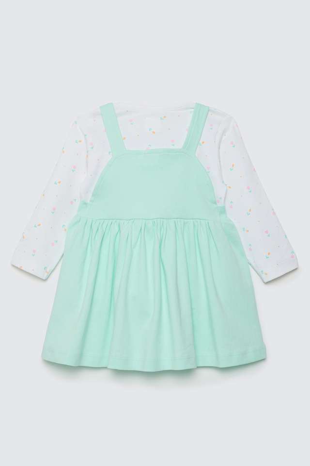Printed-Cotton-Infant-Girls-Sleep-Wear-Dungarees