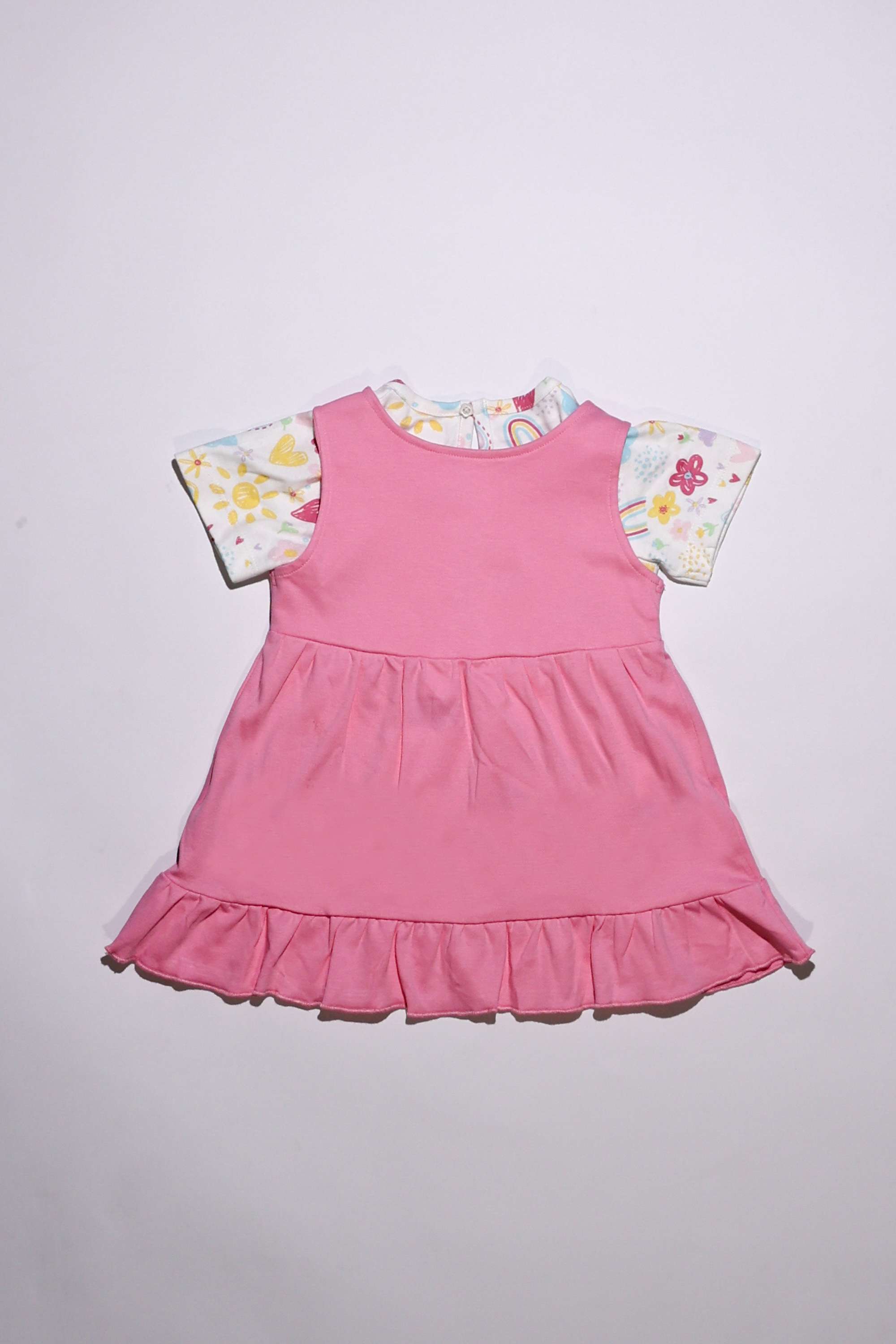 Printed-Cotton-Ankle-Length-Infants-Dungarees