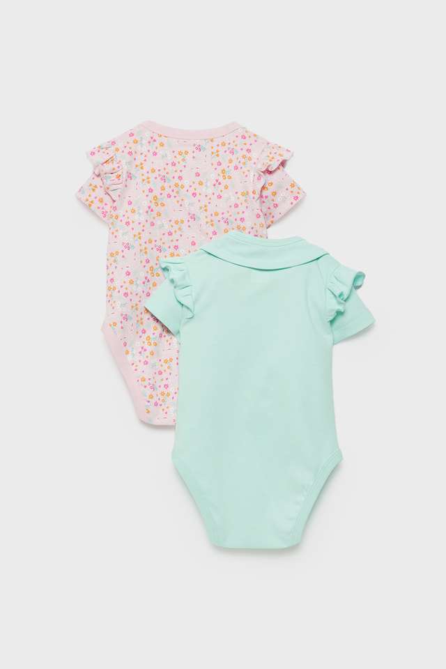 Printed-Cotton-Infant-Girls-Sleep-Wear-Rompers