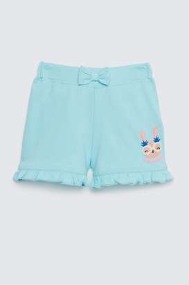 Solid-Jersey-Regular-Fit-Infant-Girls-Shorts