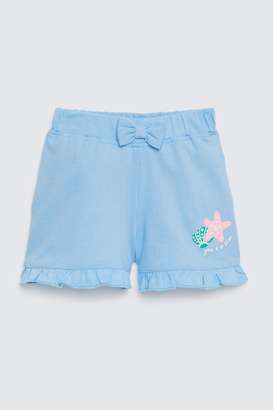 Solid-Jersey-Regular-Fit-Infant-Girls-Shorts