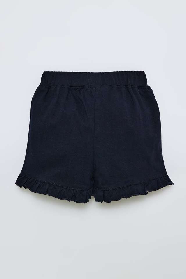 Solid-Jersey-Regular-Fit-Infant-Girls-Shorts