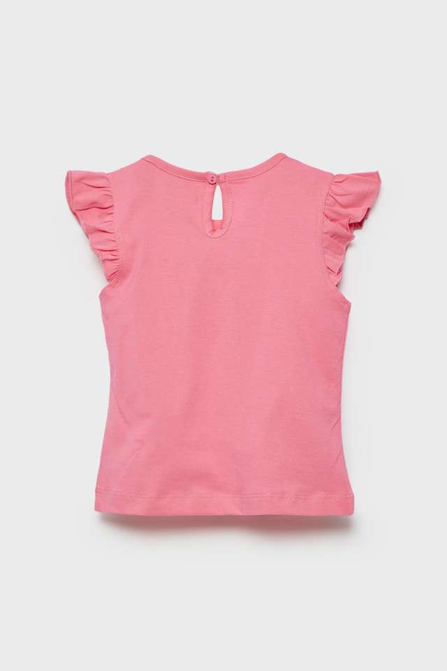 Embellished-Cotton-Round-Neck-Infants-T-Shirt