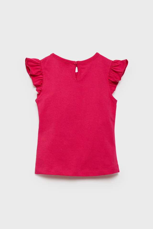 Embellished-Cotton-Round-Neck-Infants-T-Shirt