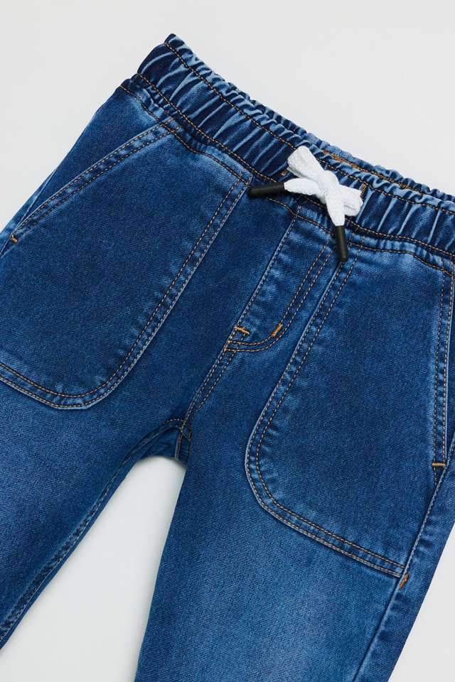 Solid-Denim-Slim-Fit-Boys-Jeans