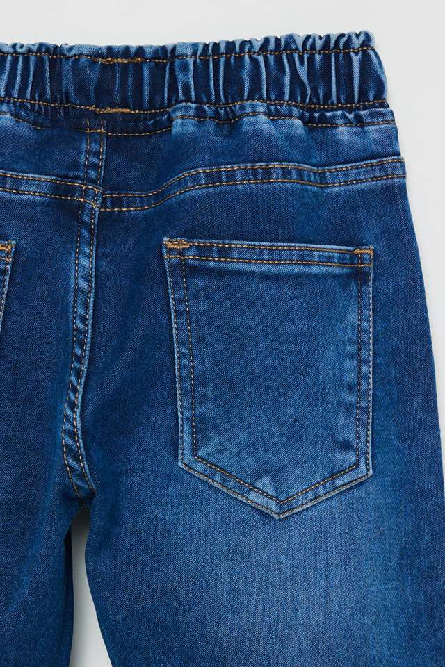 Solid-Denim-Slim-Fit-Boys-Jeans