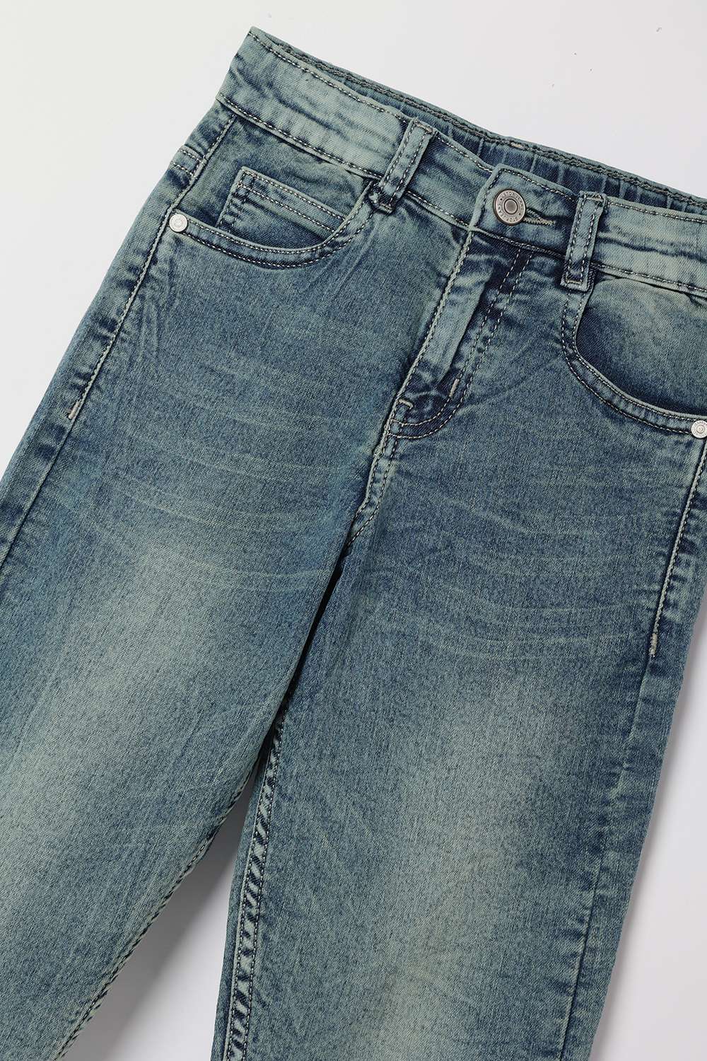 Solid-Cotton-Blend-Straight-Fit-Boys-Jeans