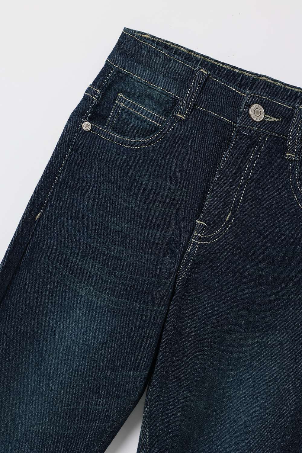 Solid-Cotton-Blend-Straight-Fit-Boys-Jeans