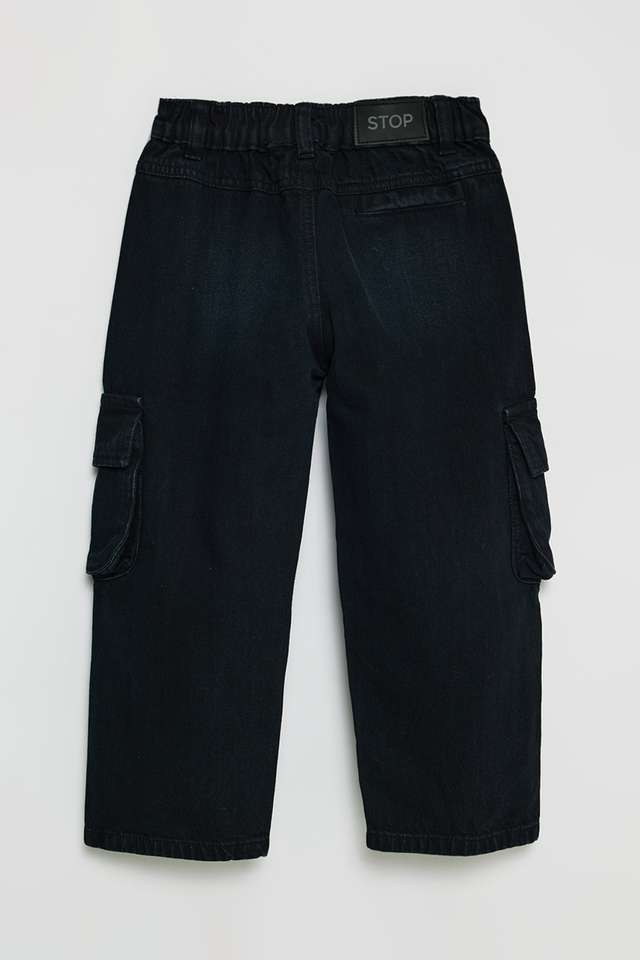 Solid-Denim-Regular-Fit-Boys-Jeans