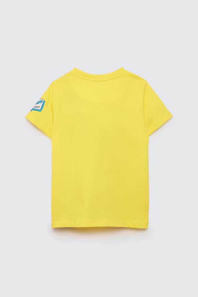 Graphic-Print-Cotton-Round-Neck-Boys-T-Shirt
