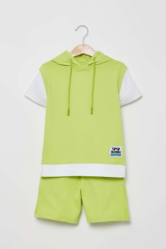 Solid-Cotton-Boys-Clothing-Set