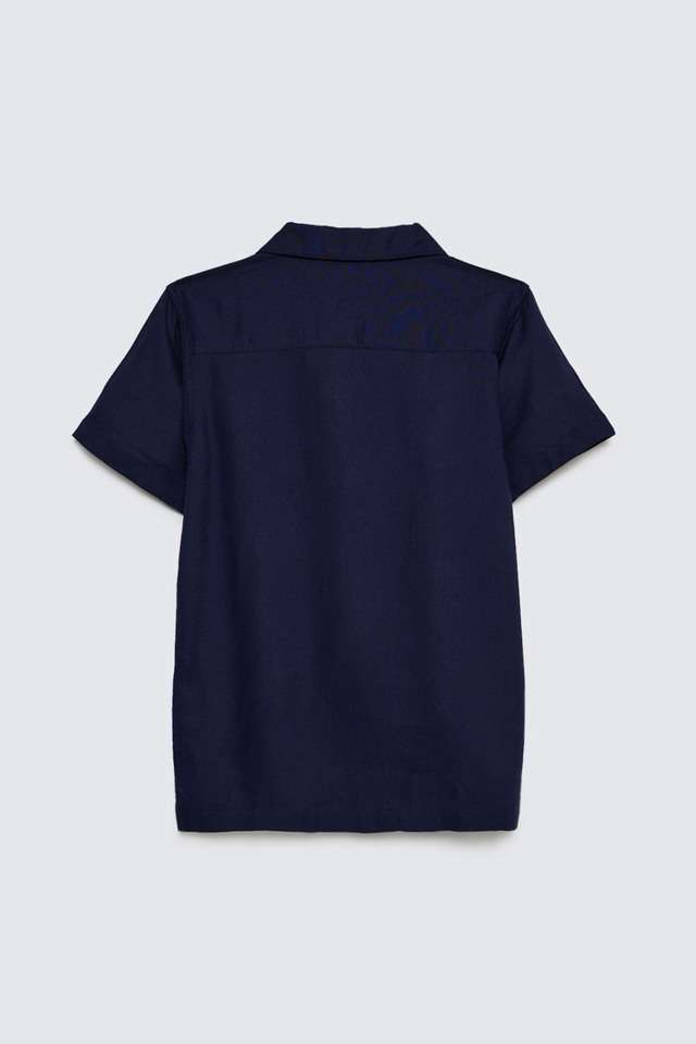 Printed-Blended-Fabric-Collared-Boys-Shirt