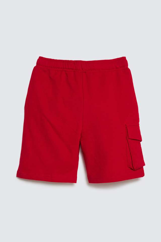 Solid-Cotton-Regular-Fit-Boys-Shorts
